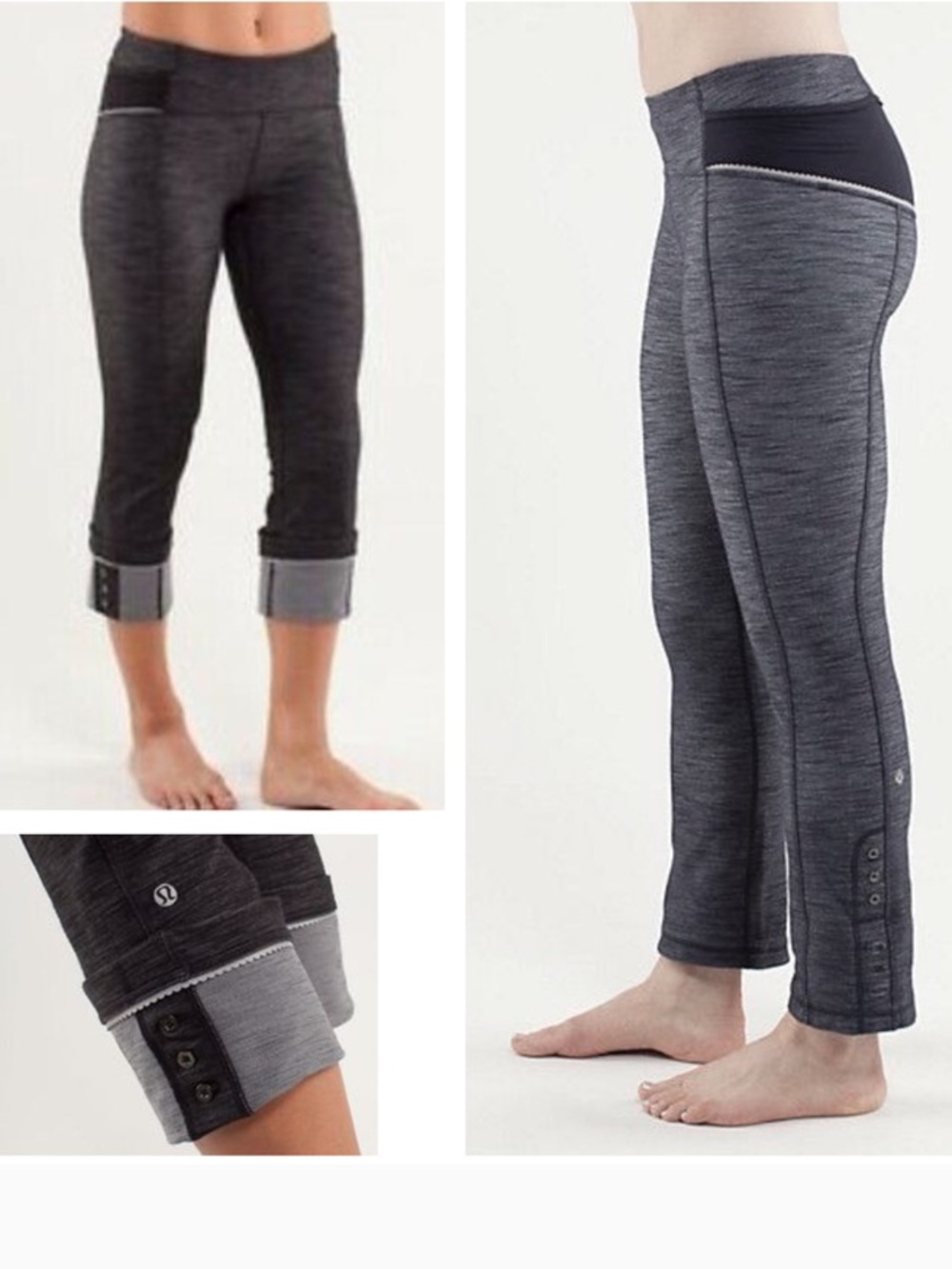 lululemon athletica Ride On Cropped Pant - Deep Indigo